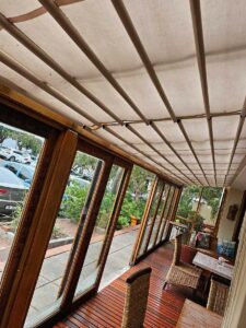 Retractable Pergola Awning